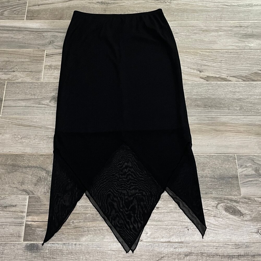 Heart  Soul long black skirt